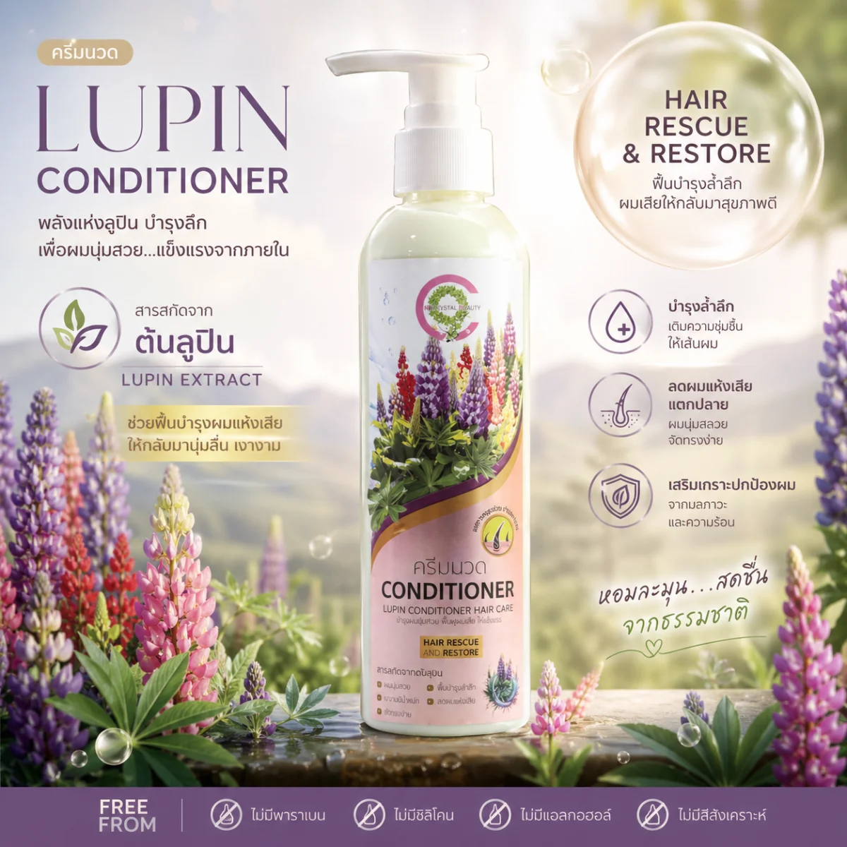 C9 Lupin Conditioner ซีไนน์ ลูพิน ครีมนวด
